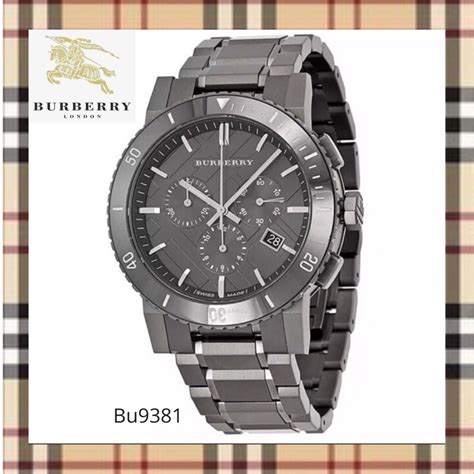 burberry herrenuhr bu9381|burberry gunmetal dial.